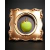 Blogo design Blogo Quadro Apple Green in Poliresina colore gold 1079