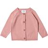 Stellou & friends Cardigan Cardigan per ragazze e ragazzi | Abbigliamento per bambini di alta qualità in 100% cotone - II V, Colore: rosa., 62 cm/68 cm