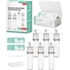 derimkcoa 6ml/6pcs Colostro Riutilizzabile Contenitore Colostro Portatile Può Nutrire Il Bambino, Multi-Use Collector BPA Free