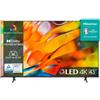 HISENSE 43E79KQ TV QLED 43'' SMART TV 4K DVB-T2 HEVC COLORE NERO