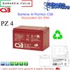 CSB Set 4 Batterie Al Piombo Ricaricabile Per Uso Ciclico 48V 12V 15Ah Alta Qualita'