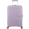American Tourister Trolley medio realizzato in polipropilene, leggero e resistente con chiusura fissa con combinazione a 3 cifre con funzione TSA. Dispone di 4 ruote pivotanti, maniglia superiore, div