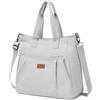 Myhozee Borsa Tracolla Donna Grande, Borsa da Lavoro Donna, Borse Tote Multifunzione Borsa a Spalla Borse Messenger per Lavoro Scuola Shopping Viaggio Uso Quotidiano (Nero)