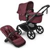 Bugaboo Set Completo Bugaboo Fox 5 Renew Black/Dark cherry-dark cherry