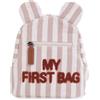 Child Home Zainetto Childhome My First Bag Grigio Terracotta