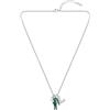 Lacoste Collana con Pendente Per Uomo e Donna Collezione UMPIRE con Charms Diversi in Acciaio Inossidabile