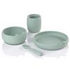 JANE' Jane Set Pappa Set Di Stoviglie Silicone Colore Verde Mint