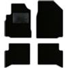 QUEMAR Kit Tappetini Auto compatibili con Yaris I 1999-2005/3 e 5 porte/Set Tappeti Moquette e Gomma su Misura (2 Anteriori +2 Posteriori)/ Ricami e Colori Personalizzati (Bordo Perla, 0 Ricami)