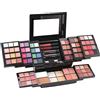 MKNZOME Set Palette 84 Colori per Makeup Cosmetici Professionali, Palette di Ombretti, Set completo di Cosmetici Include Rossetto Correttore Ombretti lucidalabbra Fard Cipria Fondotinta con Specchio