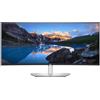 DELL Monitor Dell U3824DW 38'' WQHD+ USB-C IPS LED Nero/Argento