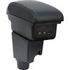 OYHCM Bracciolo centrale per Toyota Yaris Hybrid 2015-2024,3 USB