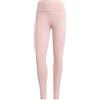 adidas Essentials High-waisted Logo Leggings, Semi Pink Spark, S Corto Donna