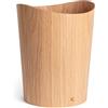 Kazai. Cestino Gettacarte in vero Legno Börje | Cestino per la carta in legno | Per ufficio, camera dei bambini, camera da letto e altro | 9 litri | Quercia