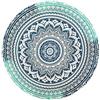 Ysoom Asciugamano da Spiaggia Rotondo Boho Coperta da Spiaggia Mandala Rotondo Tappetino da Yoga Tovaglia da Meditazione Tovaglia da Picnic Tappeto Fatto a Mano, 150 * 150 CM