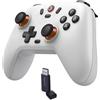 GameSir Nova Lite Wireless Controller - 2.4G & Bluetooth Gamepad for Windows PC, iPhone, Android, Switch & Steam Deck - Hall Effect Triggers, Turbo Function, Rumble Vibration (Stellar White)