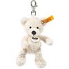 Steiff 111785 - Portachiavi Lotte Orsacchiotto, colore: Bianco