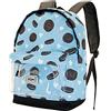 Oh My Pop! Crunchy-Zaino HS Clear, Multicolore, 30 x 41 cm, Capacità 22 L