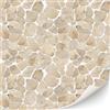 TexturKontor 3 fogli di piastrelle adesive per pavimenti per case delle bambole in scala 1:12 (mosaico in pietra arenaria)