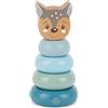 BIECO torre impilabile bambini | anelli legno bambini | giochi legno impilabili | giochi montessori 9 mesi | impilabili legno | torre montessori | torre montessori per bambini | anelli di legno
