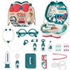 Aomig Set Da Dottore Per Bambini, Bambini Da Dottore Giocattolo Da Gioco Di Ruolo, 15 Pezzi Valigetta Dottore Bambini, Kit Medico Giocattolo, Kit Dottoressa Bambina per Ragazze e Ragazzi 3-10 Anni