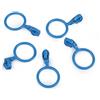 cyclingcolors 5x Cursore Cerniera Ricambio Kit di Riparazione per Cerniera Testa N°3 Cursori per Vestiti Borse Giacche Borse Valigie Jeans, blu