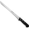 ARCOS Coltello Jamonero in Acciaio Inossidabile - Ideale per Tagliare Prosciutto e Carne, Manico Ergonomico in Poliossimetilene, Lama Scavata da 280 mm - Serie Universal, Colore Nero