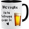 Jungle Mug Tazza San Valentino | NESSUNO FA LA SCHIUMA COME TE | Tazza Mug Regalo Divertente e Ironico per Coppia | Idea Regalo Originale per Lui, Lei, Fidanzato o Fidanzata
