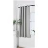 Gardinenbox München Dark 202410 - Tenda oscurante con occhielli, 175 x 145 cm, 100% oscurante, motivo a spina di pesce