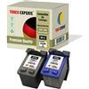 TONER EXPERTE Kit 2 XL Cartucce d'inchiostro compatibili con HP 21XL HP 22XL C9351AE C9352AE Officejet 4315 PSC 1410 Deskjet 3940 F2180 F2280 F380 F4180 D1460 D1530 D2360 D2460 (Nero, Colore)
