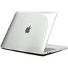 TECOOL Cover compatibile con MacBook Pro 15 Pollici 2019 2018 2017 2016 (A1990 A1707) con Touch Bar, Custodia Rigida Protettiva Sottile in Plastica Superficie Liscia, Cristallo Trasparente
