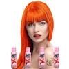 Crazy Color Semi Permanent Hair Dye By Renbow Orange No 60 Box Of 4-500 Gr
