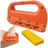 Generic Taglierina rapida per cartongesso, taglierina rapida a 60° per cartongesso, strumento di taglio preciso per la lavorazione del legno, taglierina manuale per cartongesso