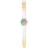 Swatch Orologio Analogico Quarzo Svizzero Donna con Cinturino in Silicone GE720