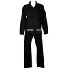 Campagnolo Tuta completo tempo libero donna felpata con zip DYNAMIC F.LLI articolo 8Q76801, U901 Nero, M