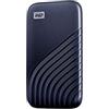 WD My Passport SSD, 1TB SSD Esterno, SSD portatile con tecnologia NVMe, USB-C, con velocità di lettura fino a 1050 MB/s, 1000 MBs in scrittura, funziona con PC, Xbox e Playstation, Blu