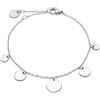 Liebeskind Berlin LJ-1658-B-21 - Bracciale in acciaio INOX, colore: Argento, 21 cm, Acciaio inossidabile, Nessuna pietra preziosa