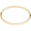 BOSS Jewelry Collana, Braccialetto Rigido e Orecchini a Cerchio da Donna Collezione LIVE in Acciaio Inossidabile color Oro Giallo con un Charm