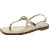 GUESS Rainey, Sandali Bassi Donna, Oro 710, 36 EU