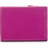 mywalit Portafoglio donna in pelle Small Tri-fold Wallet - 106-75 - Sangria multi