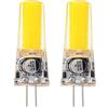 GLMING G4 COB 2508 3.5W AC12V DC12 ~ 24V LED luce di silicone 30 W alogena binario sostituzione bianco freddo confezione da 2