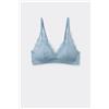 Tezenis Reggiseno Triangolo Havana Leggermente Imbottito Lounge Retreat Donna Grigio