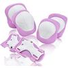 COOLGO Inliner Protektoren Set, Kinder Schoner Set -Knieschoner Ellenbogenschoner Handgelenkschoner-Skateboard Inlineskates Schützer Größe-S ideal für Kinder 3-8 Jahren