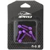 YYunying Viti Per Attacco Manubrio Per Bicicletta, 6 Pezzi, M5 x 18 mm, In Acciaio Inox, Con Rondella Per Bici Da Strada, Per BMX, MTB, Viola