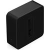 Sonos Sub 4 Black Matt Subwoofer Wireless Wi-Fi 2 Woofer Force-Canceling Posizionabile in Verticale o in Orizzontale