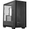 ASUS A21 Case micro-ATX, Radiatori fino a 360 mm, Schede Grafiche fino a 380 mm, Raffreddamento efficace, Cable Management, Chassis Nero