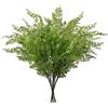 Briful Artificiale Boston felce rivestita, piante finte di felce, foglie di felce persiana, cespugli per interni, casa, giardino, tavolo, decorazione, 76,2 cm di lunghezza, 3 pezzi