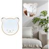 XDGBGFN Specchio per cameretta dei bambini, in acrilico 3D, con tavoletta, piccolo specchio da appendere per la decorazione della stanza, camera da letto, bagno