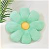 Aryan Cuscino da pavimento, cuscino floreale rosa, grazioso cuscino da pavimento, decorazione per camera da letto, divano, 38 cm (verde)