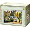 CUTEROOM Kit di costruzione in miniatura, piccoli kit fai-da-te per costruire case, casetta per bambole in legno, modello in miniatura regalo per ragazzi e adulti (Molly Garden)