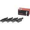 Brembo P 06 094 - Pastiglia Freno - Posteriore | Compatibile con: BMW 1, 2 Active Tourer, 2 Gran Tourer, i3, X1, X2, MINI CLUBMAN, Comuntryman